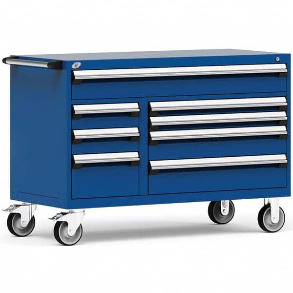 Rousseau Metal - Tool Roller Cabinets Drawers Range: 5 - 10 Drawers Width Range: 48" and Wider - Apex Tool & Supply