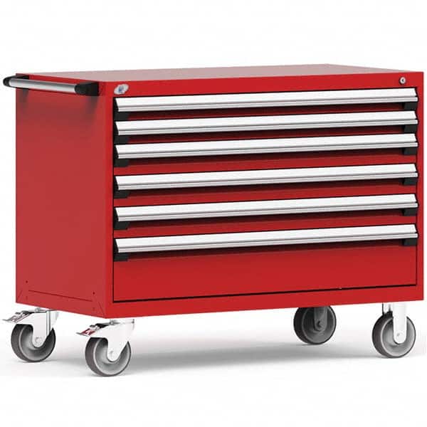 Rousseau Metal - Tool Roller Cabinets Drawers Range: 5 - 10 Drawers Width Range: 48" and Wider - Apex Tool & Supply