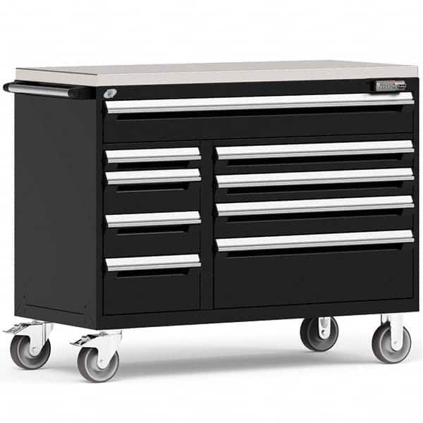 Rousseau Metal - Tool Roller Cabinets Drawers Range: 5 - 10 Drawers Width Range: 48" and Wider - Apex Tool & Supply