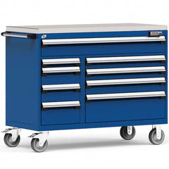 Rousseau Metal - Tool Roller Cabinets Drawers Range: 5 - 10 Drawers Width Range: 48" and Wider - Apex Tool & Supply