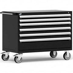 Rousseau Metal - Tool Roller Cabinets Drawers Range: 5 - 10 Drawers Width Range: 48" and Wider - Apex Tool & Supply