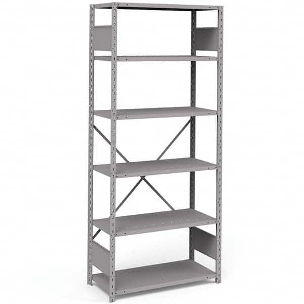 Rousseau Metal - Steel Shelving Type: Shelving Starter or Add-On: Starter - Apex Tool & Supply
