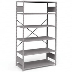 Rousseau Metal - Steel Shelving Type: Shelving Starter or Add-On: Starter - Apex Tool & Supply