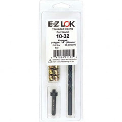 E-Z LOK - Thread Repair Kits Insert Thread Size (Inch): #10-32 Includes Drill: Yes - Apex Tool & Supply