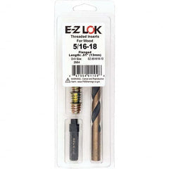 E-Z LOK - Thread Repair Kits Insert Thread Size (Inch): 5/16-18 Includes Drill: Yes - Apex Tool & Supply