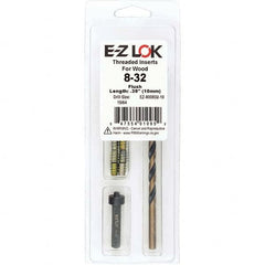 E-Z LOK - Thread Repair Kits Insert Thread Size (Inch): #8-32 Includes Drill: Yes - Apex Tool & Supply