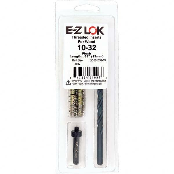 E-Z LOK - Thread Repair Kits Insert Thread Size (Inch): 1/4-20 Includes Drill: Yes - Apex Tool & Supply