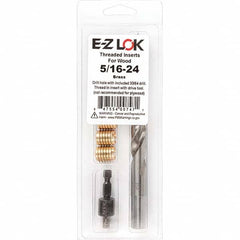 E-Z LOK - Thread Repair Kits Insert Thread Size (Inch): 5/16-24 Includes Drill: Yes - Apex Tool & Supply