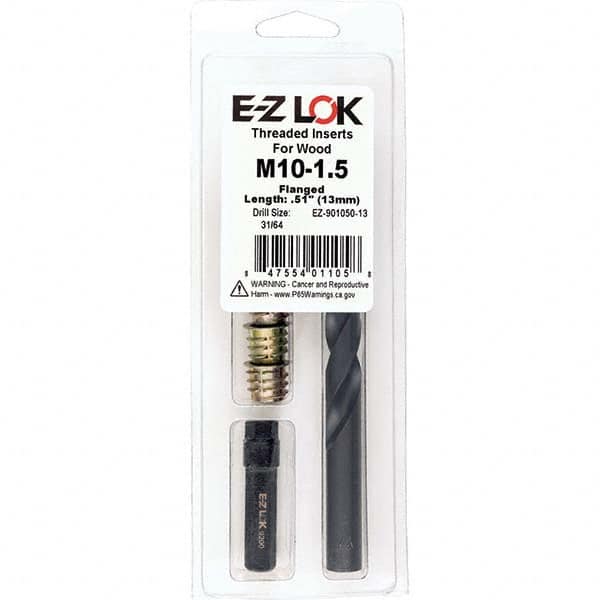 E-Z LOK - Thread Repair Kits Insert Thread Size (Inch): 1/4-20 Includes Drill: Yes - Apex Tool & Supply