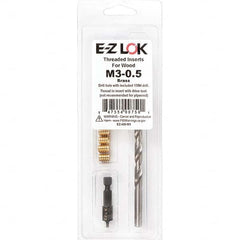 E-Z LOK - Thread Repair Kits Insert Thread Size (mm): M3x0.50 Includes Drill: Yes - Apex Tool & Supply
