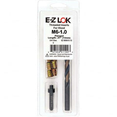 E-Z LOK - Thread Repair Kits Insert Thread Size (mm): M6x1.00 Includes Drill: Yes - Apex Tool & Supply