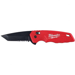 Milwaukee Tool - Pocket & Folding Knives Knife Type: Folding Knife Edge Type: Serrated - Apex Tool & Supply