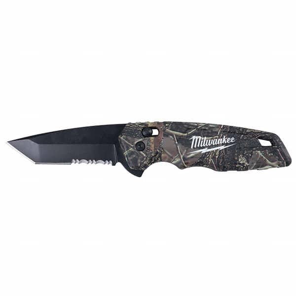 Milwaukee Tool - Pocket & Folding Knives Knife Type: Folding Knife Edge Type: Serrated - Apex Tool & Supply