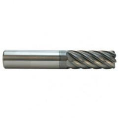 5/8x5/8x1-1/4x3-1/2 7 Flute .030R Tuff Cut® XR7 End Mill-ALtima® Blaze - Apex Tool & Supply