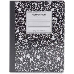 UNIVERSAL - Note Pads, Writing Pads & Notebooks Writing Pads & Notebook Type: Composition Book Size: 9-3/4 x 7-1/2 - Apex Tool & Supply