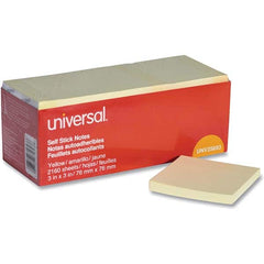 UNIVERSAL - Note Pads, Writing Pads & Notebooks Writing Pads & Notebook Type: Self-Stick Notes Size: 3 x 3 - Apex Tool & Supply