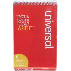 UNIVERSAL - Note Pads, Writing Pads & Notebooks Writing Pads & Notebook Type: Steno Book Size: 6 x 9 - Apex Tool & Supply