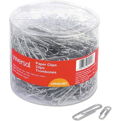 UNIVERSAL - Binder Clips Binder Type: Paper Fastener Color: Silver - Apex Tool & Supply