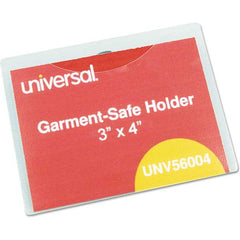 UNIVERSAL - Badge Holders Attachment Type: Clip-On Horizontal or Vertical Holder: Horizontal - Apex Tool & Supply