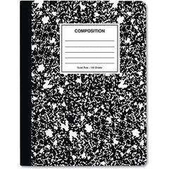 UNIVERSAL - Note Pads, Writing Pads & Notebooks Writing Pads & Notebook Type: Composition Book Size: 9-3/4 x 7-1/2 - Apex Tool & Supply