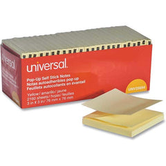 UNIVERSAL - Note Pads, Writing Pads & Notebooks Writing Pads & Notebook Type: Self-Stick Notes Size: 3 x 3 - Apex Tool & Supply