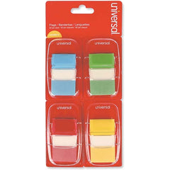 UNIVERSAL - Self-Stick Page Flags Style: Flag Color: Assorted - Apex Tool & Supply