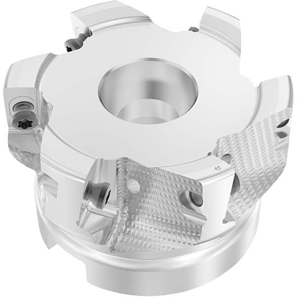 Seco - Indexable Square-Shoulder Face Mills Cutting Diameter (mm): 66.00 Cutting Diameter (Inch): 2.598 - Apex Tool & Supply