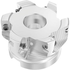 Seco - Indexable Square-Shoulder Face Mills Cutting Diameter (mm): 66.00 Cutting Diameter (Inch): 2.598 - Apex Tool & Supply