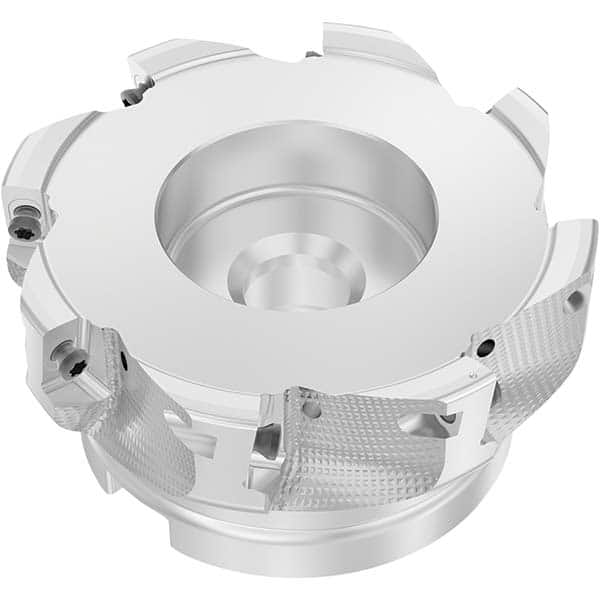 Seco - Indexable Square-Shoulder Face Mills Cutting Diameter (mm): 84.00 Cutting Diameter (Inch): 3.307 - Apex Tool & Supply