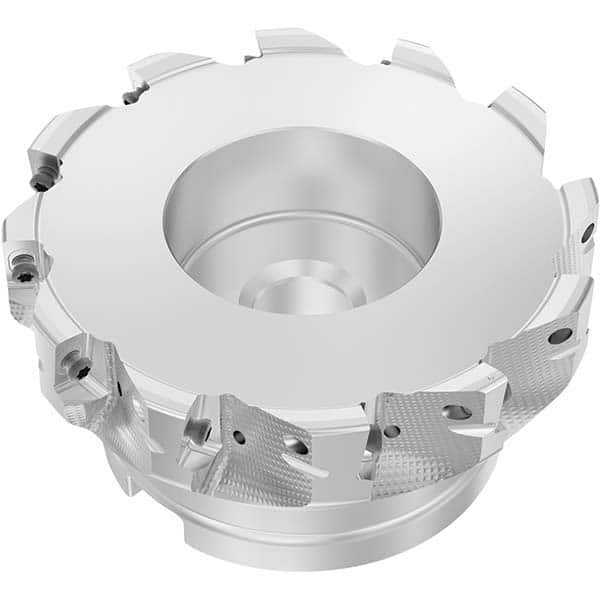 Seco - Indexable Square-Shoulder Face Mills Cutting Diameter (mm): 125.00 Cutting Diameter (Inch): 4.921 - Apex Tool & Supply