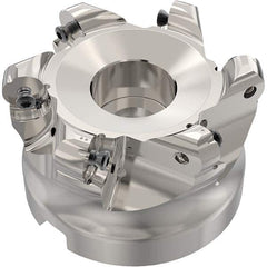 Seco - Indexable Copy Face Mills Cutting Diameter (Inch): 4 Cutting Diameter (Decimal Inch): 4.0000 - Apex Tool & Supply