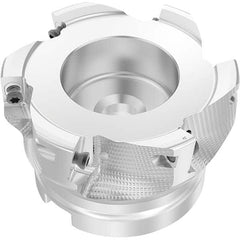 Seco - Indexable Square-Shoulder Face Mills Cutting Diameter (mm): 80.00 Cutting Diameter (Inch): 3.15 - Apex Tool & Supply