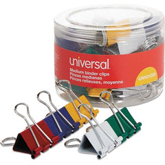UNIVERSAL - Binder Clips Width (Inch): 1.25 Binder Type: Binder Clip - Apex Tool & Supply
