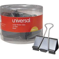 UNIVERSAL - Binder Clips Width (Inch): 2 Binder Type: Binder Clip - Apex Tool & Supply