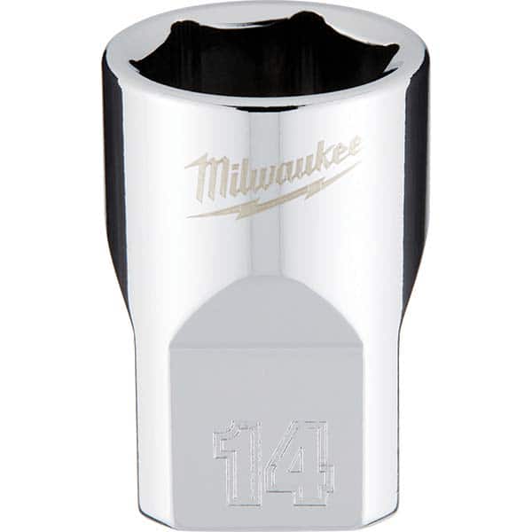 Milwaukee Tool - Hand Sockets Drive Size (Inch): 3/8 Size (mm): 14.0000 - Apex Tool & Supply