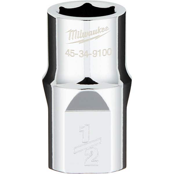 Milwaukee Tool - Hand Sockets Drive Size (Inch): 1/2 Size (Inch): 1/2 - Apex Tool & Supply