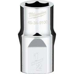 Milwaukee Tool - Hand Sockets Drive Size (Inch): 1/2 Size (Inch): 1/2 - Apex Tool & Supply
