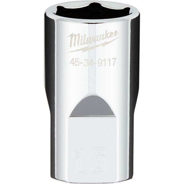 Milwaukee Tool - Hand Sockets Drive Size (Inch): 1/2 Size (mm): 16.0000 - Apex Tool & Supply