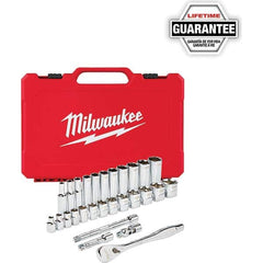 Milwaukee Tool - Combination Hand Tool Sets Tool Type: Mechanic's Tool Set Number of Pieces: 28.000 - Apex Tool & Supply