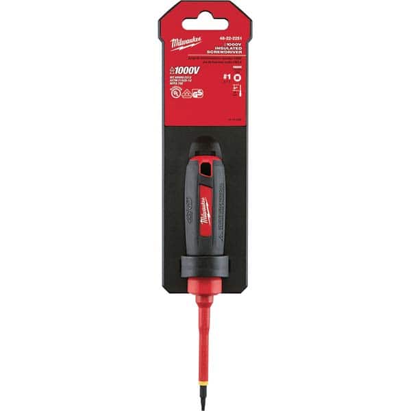 Milwaukee Tool - Precision & Specialty Screwdrivers Type: Screwdriver Overall Length Range: 7" - 9.9" - Apex Tool & Supply