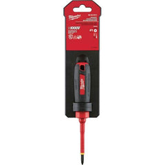 Milwaukee Tool - Precision & Specialty Screwdrivers Type: Screwdriver Overall Length Range: 7" - 9.9" - Apex Tool & Supply