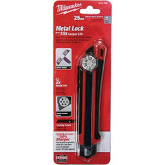 Milwaukee Tool - Utility Knives, Snap Blades & Box Cutters Type: Snap Off Knife Blade Type: Snap-Off - Apex Tool & Supply