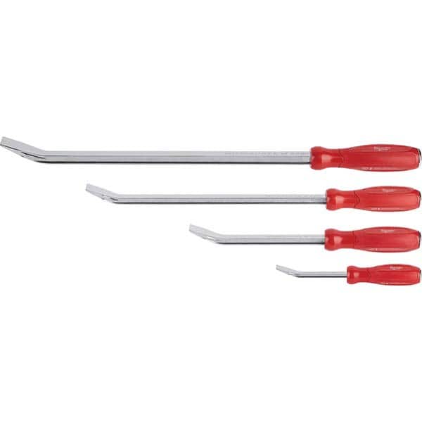 Milwaukee Tool - Pry Bar Sets Type: Pry Bar Set Number of Pieces: 4.000 - Apex Tool & Supply