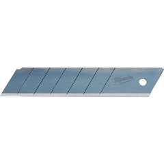 Milwaukee Tool - Knife Blades Type: Snap-Off Blade Material: Carbon Steel - Apex Tool & Supply