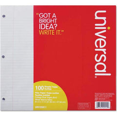 UNIVERSAL - Note Pads, Writing Pads & Notebooks Color: White - Apex Tool & Supply