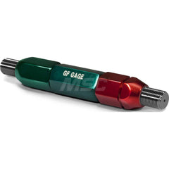 Plug Thread Gage: M8x1.25 Thread, 6H Class, Double End, Go & No Go Handle Included