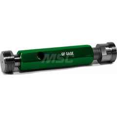Pipe Thread Plug Gage: Tapered, 1-1/4-11-1/2, Double End