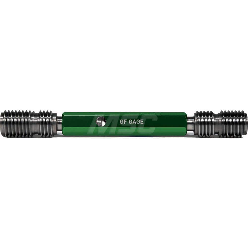 Thread Setting Go/No Go Gages; Type: Hilo Thread Setting Plug Gage; Go/No Go: Go/No Go; Thread Size: 1/4-20; Classification: 3A; Calibrated: No; Traceability Certification Included: Certificate of Compliance; Thread Type: UNC; Handle Size: 1; Material: Hi