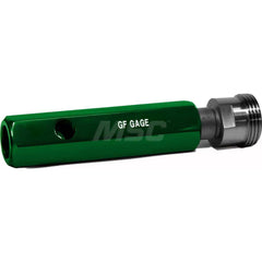 Pipe Thread Plug Gage: Tapered, 1/8-27, Single End