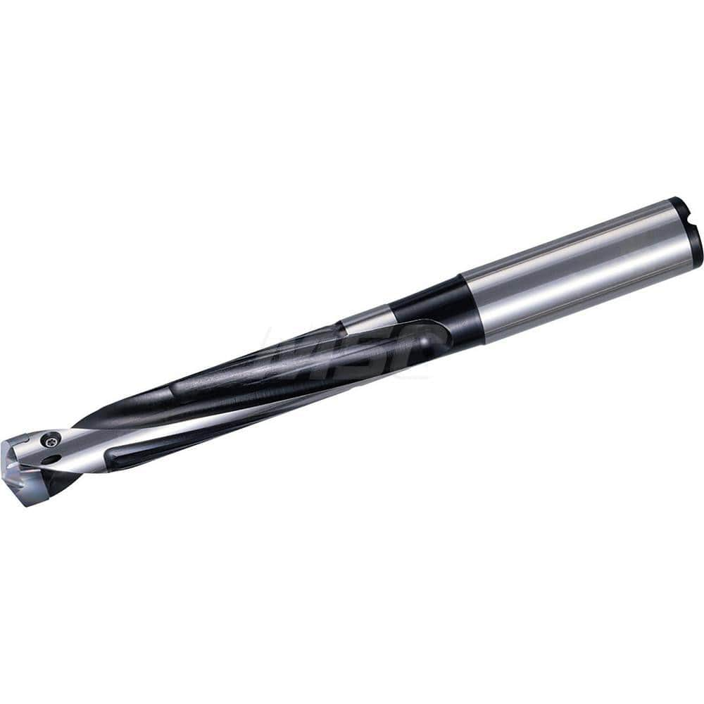 Replaceable Tip Drill: 14 to 14.49 mm Drill Dia, 72.5 mm Max Depth, 16 mm Straight-Cylindrical Shank Seat Size 14, 141 mm OAL, Through Coolant